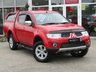 USED 2013 63 MITSUBISHI L200 2.5 DI-D 4X4 BARBARIAN LB DCB 175 BHP Finished in AZTEC RED with contrasting Ebony LEATHER. This has got to be a favourite of any double cab pick up on the market today. Features include Sat Nav, Leather seats, Cruise Control, DAB Radio, Rear Camera and much more. Dealer serviced at 3228 miles, 13536 miles, 21892 miles, 30370 miles, 39023 miles, 49606 miles, 59243 miles, 84963 miles and on arrival at 93889 miles. 12 Months MOT.
