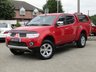 USED 2013 63 MITSUBISHI L200 2.5 DI-D 4X4 BARBARIAN LB DCB 175 BHP Finished in AZTEC RED with contrasting Ebony LEATHER. This has got to be a favourite of any double cab pick up on the market today. Features include Sat Nav, Leather seats, Cruise Control, DAB Radio, Rear Camera and much more. Dealer serviced at 3228 miles, 13536 miles, 21892 miles, 30370 miles, 39023 miles, 49606 miles, 59243 miles, 84963 miles and on arrival at 93889 miles. 12 Months MOT.