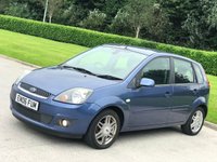 USED 2006 06 FORD FIESTA 1.4 GHIA 16V 5d 80 BHP MOST  SERVICE HISTORY + 2 KEYS