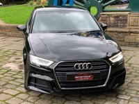 USED 2017 17 AUDI A3 1.4 TFSI S LINE 5d 148 BHP AUDI A3 S-LINE 5DR TFSi 1.4 - SAT NAV - 1 OWNER FROM NEW - FULL SERVICE HISTORY - HALF LEATHER - 18 INCH UPGRADE ALLOYS