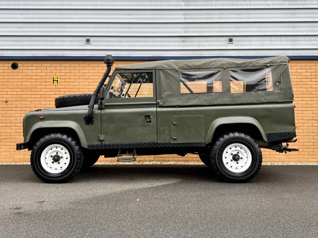 USED 1988 E LAND ROVER DEFENDER 110 // 2.5L 300td // Ex MOD // Rag Top // Px swap 