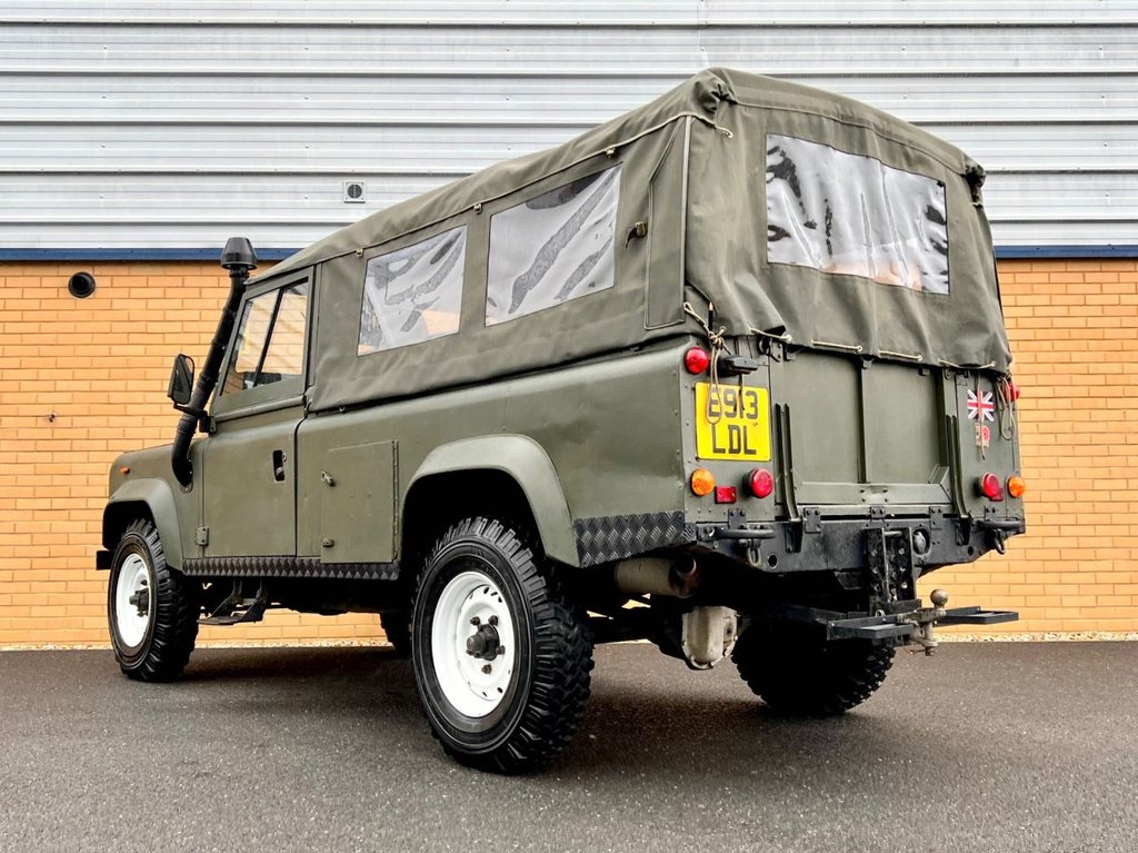 USED 1988 E LAND ROVER DEFENDER 110 // 2.5L 300td // Ex MOD // Rag Top // Px swap 