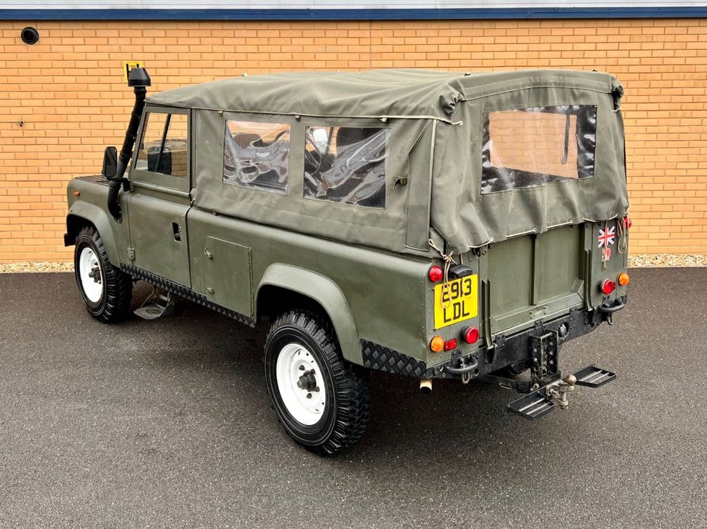 USED 1988 E LAND ROVER DEFENDER 110 // 2.5L 300td // Ex MOD // Rag Top // Px swap 