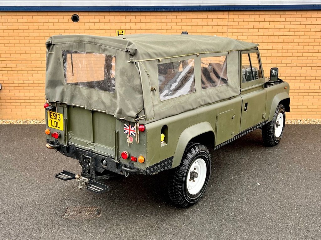 USED 1988 E LAND ROVER DEFENDER 110 // 2.5L 300td // Ex MOD // Rag Top // Px swap 