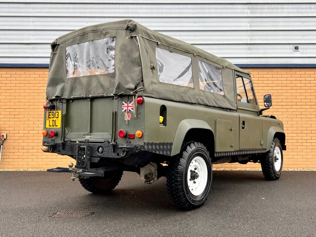 USED 1988 E LAND ROVER DEFENDER 110 // 2.5L 300td // Ex MOD // Rag Top // Px swap 