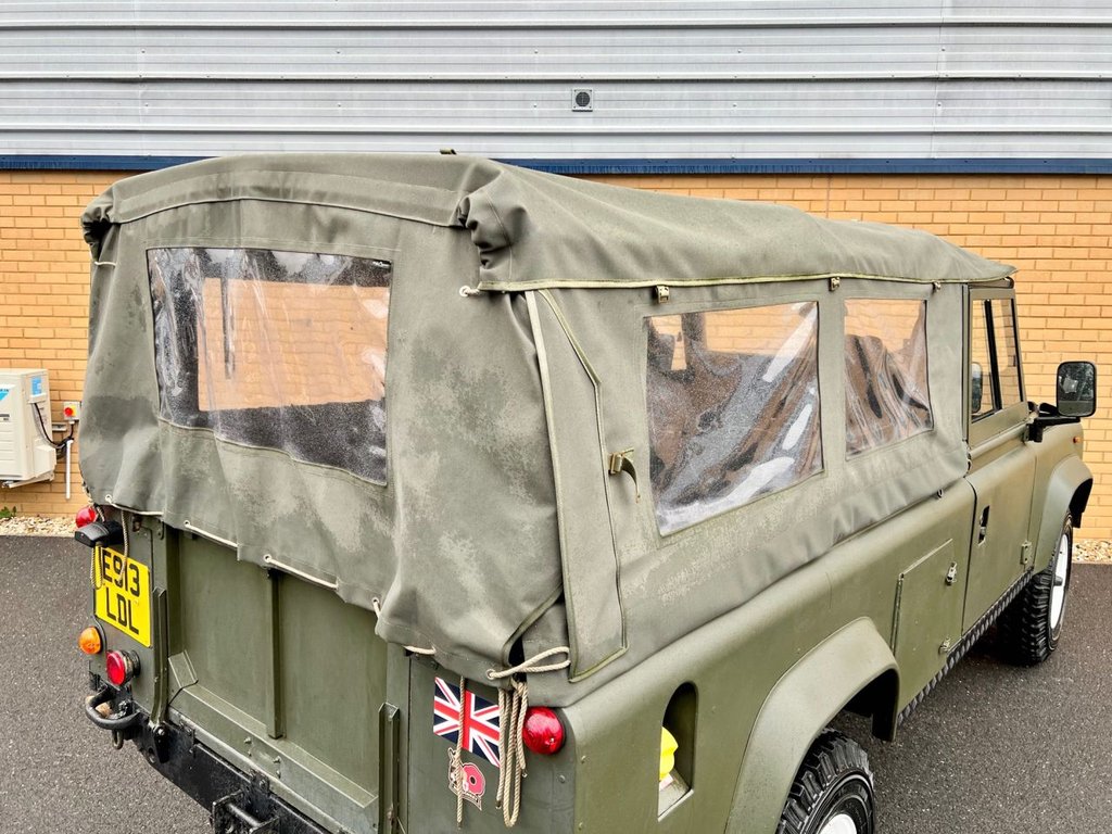 USED 1988 E LAND ROVER DEFENDER 110 // 2.5L 300td // Ex MOD // Rag Top // Px swap 