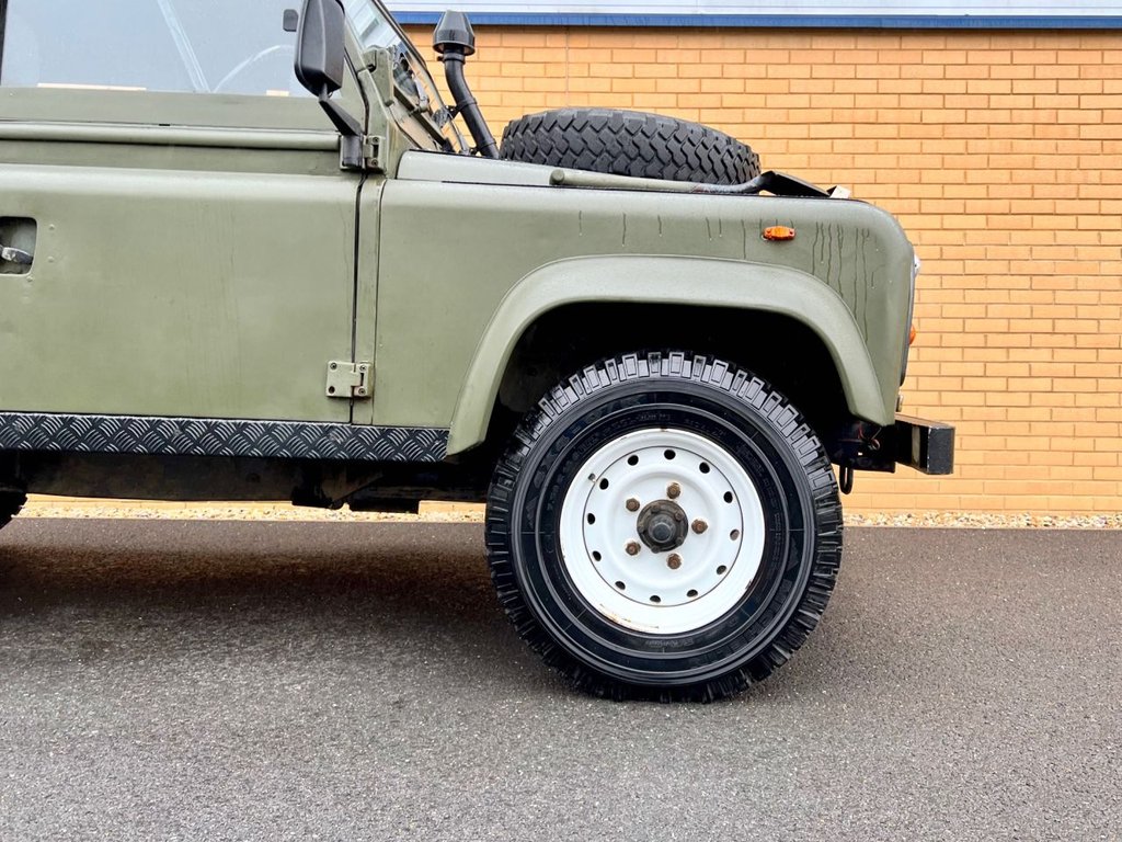 USED 1988 E LAND ROVER DEFENDER 110 // 2.5L 300td // Ex MOD // Rag Top // Px swap 