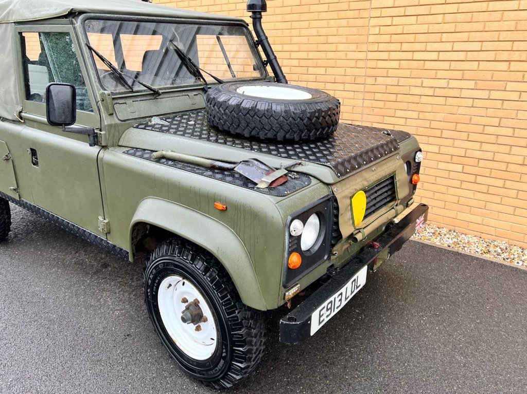 USED 1988 E LAND ROVER DEFENDER 110 // 2.5L 300td // Ex MOD // Rag Top // Px swap 