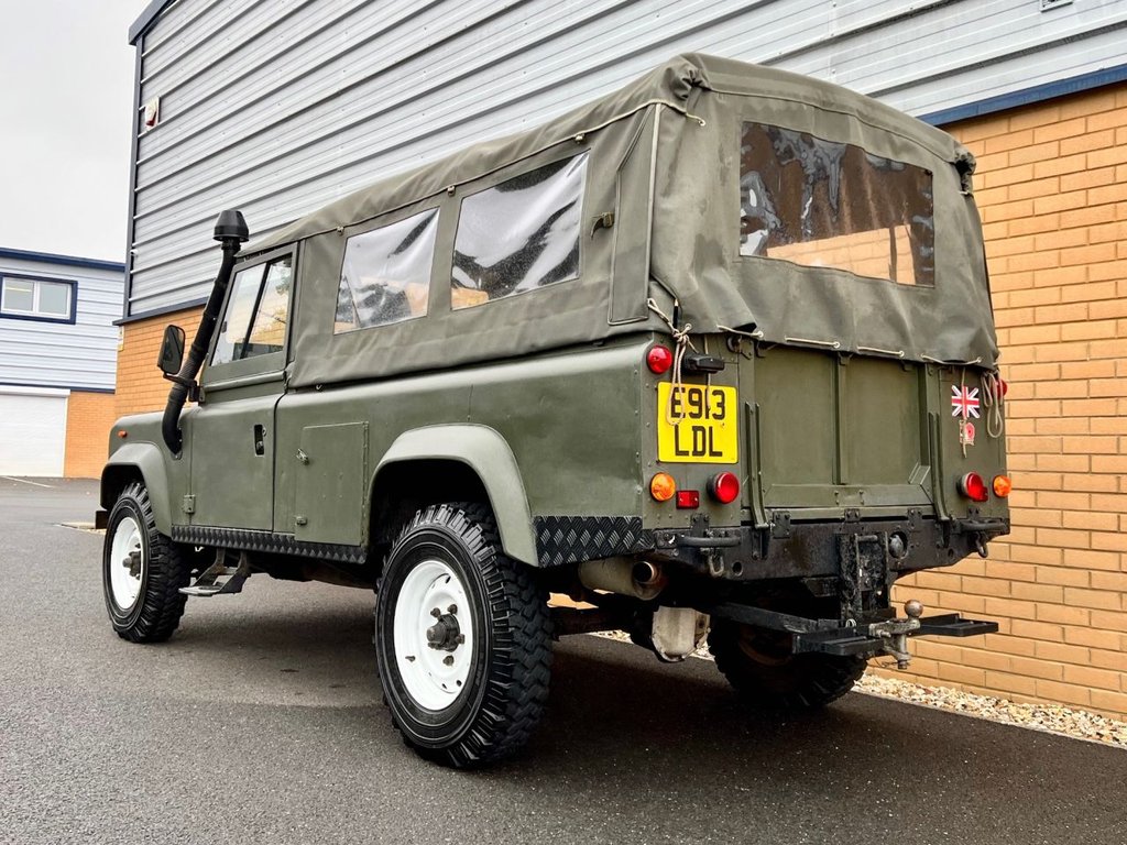 USED 1988 E LAND ROVER DEFENDER 110 // 2.5L 300td // Ex MOD // Rag Top // Px swap 