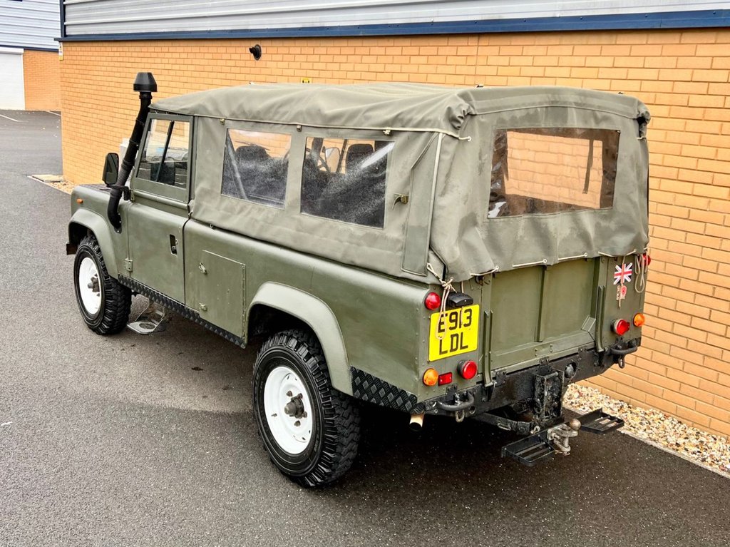 USED 1988 E LAND ROVER DEFENDER 110 // 2.5L 300td // Ex MOD // Rag Top // Px swap 