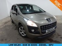 USED 2012 12 PEUGEOT 3008 1.6 ACTIVE HDI FAP 5d 112 BHP 