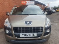 USED 2012 12 PEUGEOT 3008 1.6 ACTIVE HDI FAP 5d 112 BHP 