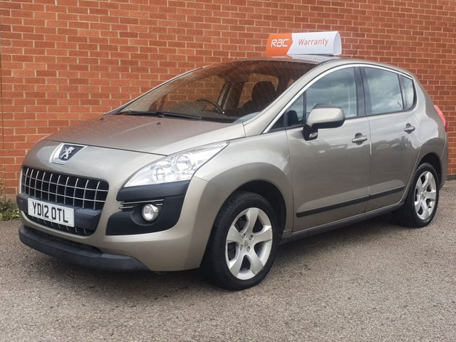 2012 12 Peugeot 3008 1.6 ACTIVE HDI FAP 5d 112 BHP