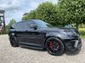 USED 2018 L LAND ROVER RANGE ROVER SPORT 5.0 SVR 5d AUTO 567 BHP Soft Close Doors+PCP & HP Available+Full Heated Seat+Pan Roof+2 Key+Full Mot+Service History+Cooling Box+Sat-Nav+Rear Camera+Bluetooth+Cabon Boonet Pack+ Nationwide Delivery+Nationwide Warranty