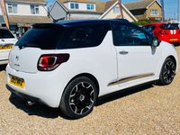USED 2013 13 CITROEN DS3 1.6 DSTYLE PLUS 3d 120 BHP FSH - Petrol - White and Cadburys Purple