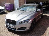USED 2014 64 JAGUAR XF 3.0 D V6 S PORTFOLIO SPORTBRAKE 5d 275 BHP FULL LEATHERS, SATNAV, REVERSE CAMERA, BLACK ALLOYS, RED CALIPERS, MERIDIAN SOUND, ADAPTIVE HEADLIGHT DYNAMICS, BLIND SPOT MONITOR, HEATED DOOR MIRRORS, HEATED AND COOLED FRONT SEATS, POWER TAILGATE