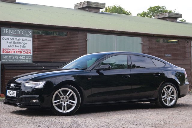 2013 13 Audi A5 2.0 SPORTBACK TDI S LINE 5d 134 BHP
