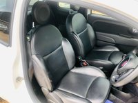 USED 2012 61 FIAT 500 0.9 TWINAIR PLUS 3d 85 BHP Black Leather Interior + Bluetooth & Climate Control