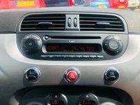 USED 2012 61 FIAT 500 0.9 TWINAIR PLUS 3d 85 BHP Black Leather Interior + Bluetooth & Climate Control