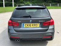 USED 2016 16 BMW 3 SERIES 3.0 335D XDRIVE M SPORT TOURING 5d 308 BHP PAN ROOF + 2 KEYS + SAT NAV +