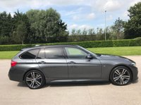 USED 2016 16 BMW 3 SERIES 3.0 335D XDRIVE M SPORT TOURING 5d 308 BHP PAN ROOF + 2 KEYS + SAT NAV +