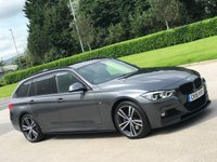 USED 2016 16 BMW 3 SERIES 3.0 335D XDRIVE M SPORT TOURING 5d 308 BHP PAN ROOF + 2 KEYS + SAT NAV +