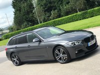 USED 2016 16 BMW 3 SERIES 3.0 335D XDRIVE M SPORT TOURING 5d 308 BHP PAN ROOF + 2 KEYS + SAT NAV +