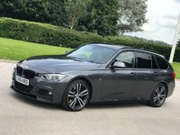 USED 2016 16 BMW 3 SERIES 3.0 335D XDRIVE M SPORT TOURING 5d 308 BHP PAN ROOF + 2 KEYS + SAT NAV +