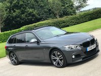 USED 2016 16 BMW 3 SERIES 3.0 335D XDRIVE M SPORT TOURING 5d 308 BHP PAN ROOF + 2 KEYS + SAT NAV +