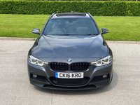 USED 2016 16 BMW 3 SERIES 3.0 335D XDRIVE M SPORT TOURING 5d 308 BHP PAN ROOF + 2 KEYS + SAT NAV +