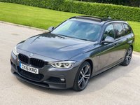 USED 2016 16 BMW 3 SERIES 3.0 335D XDRIVE M SPORT TOURING 5d 308 BHP PAN ROOF + 2 KEYS + SAT NAV +