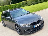 USED 2016 16 BMW 3 SERIES 3.0 335D XDRIVE M SPORT TOURING 5d 308 BHP PAN ROOF + 2 KEYS + SAT NAV +