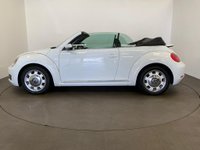 USED 2015 15 VOLKSWAGEN BEETLE 1.4 DESIGN TSI BLUEMOTION TECHNOLOGY 2d 148 BHP Convertible in Striking Oryx white