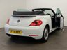 USED 2015 15 VOLKSWAGEN BEETLE 1.4 DESIGN TSI BLUEMOTION TECHNOLOGY 2d 148 BHP Convertible in Striking Oryx white