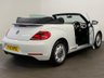 USED 2015 15 VOLKSWAGEN BEETLE 1.4 DESIGN TSI BLUEMOTION TECHNOLOGY 2d 148 BHP Convertible in Striking Oryx white