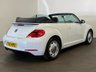 USED 2015 15 VOLKSWAGEN BEETLE 1.4 DESIGN TSI BLUEMOTION TECHNOLOGY 2d 148 BHP Convertible in Striking Oryx white