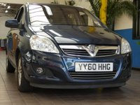 USED 2010 VAUXHALL ZAFIRA ELITE CDTI 7 SEAT LEATHER HEATED SEATS