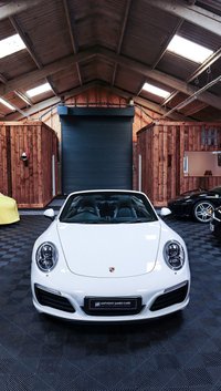 USED 2016 16 PORSCHE 911 3.0 CARRERA 4S PDK 2d 414 BHP FPSH, SPORTS EXHAUST, CHRONO