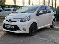 USED 2012 62 TOYOTA AYGO 1.0 VVT-I FIRE MM AC 5d 67 BHP 
