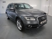 USED 2013 13 AUDI Q5 3.0 TDI QUATTRO S LINE PLUS 5d 242 BHP AUDI Q5 S LINE PLUS WITH FACTORY EXTRAS OF OPEN SKY PANORAMIC SUNROOF, AUDI PARKING SYSTEM ADVANCE AND ELECTRIC FRONT SEATS WITH DRIVERS MEMORY TO NAME JUST A FEW. THIS CAR STANDS OUT FROM THE CROWD
