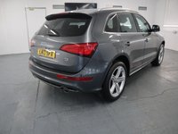 USED 2013 13 AUDI Q5 3.0 TDI QUATTRO S LINE PLUS 5d 242 BHP AUDI Q5 S LINE PLUS WITH FACTORY EXTRAS OF OPEN SKY PANORAMIC SUNROOF, AUDI PARKING SYSTEM ADVANCE AND ELECTRIC FRONT SEATS WITH DRIVERS MEMORY TO NAME JUST A FEW. THIS CAR STANDS OUT FROM THE CROWD