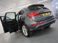USED 2013 13 AUDI Q5 3.0 TDI QUATTRO S LINE PLUS 5d 242 BHP AUDI Q5 S LINE PLUS WITH FACTORY EXTRAS OF OPEN SKY PANORAMIC SUNROOF, AUDI PARKING SYSTEM ADVANCE AND ELECTRIC FRONT SEATS WITH DRIVERS MEMORY TO NAME JUST A FEW. THIS CAR STANDS OUT FROM THE CROWD