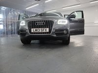 USED 2013 13 AUDI Q5 3.0 TDI QUATTRO S LINE PLUS 5d 242 BHP AUDI Q5 S LINE PLUS WITH FACTORY EXTRAS OF OPEN SKY PANORAMIC SUNROOF, AUDI PARKING SYSTEM ADVANCE AND ELECTRIC FRONT SEATS WITH DRIVERS MEMORY TO NAME JUST A FEW. THIS CAR STANDS OUT FROM THE CROWD