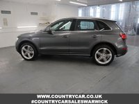 USED 2013 13 AUDI Q5 3.0 TDI QUATTRO S LINE PLUS 5d 242 BHP AUDI Q5 S LINE PLUS WITH FACTORY EXTRAS OF OPEN SKY PANORAMIC SUNROOF, AUDI PARKING SYSTEM ADVANCE AND ELECTRIC FRONT SEATS WITH DRIVERS MEMORY TO NAME JUST A FEW. THIS CAR STANDS OUT FROM THE CROWD