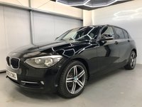 USED 2013 63 BMW 1 SERIES 2.0 118D SPORT 5d 141 BHP New MOT, Low Tax and Ins