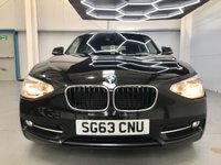 USED 2013 63 BMW 1 SERIES 2.0 118D SPORT 5d 141 BHP New MOT, Low Tax and Ins