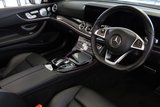 USED 2017 67 MERCEDES-BENZ E-CLASS 2.0 E 220 D AMG LINE PREMIUM PLUS 2d AUTO 192 BHP FINISHED IN STUNNING METALLIC ARAGONITE SILVER, COMPLIMENTED WITH FULL BLACK LEATHER, ELECTRICALLY ADJUSTABLE, MEMORY PROGRAMME, HEATED SEATS + 1 OWNER LOW MILEAGE MASTERPIECE, COMES WITH A  FULL SERVICE HISTORY AND A WONDERFUL SPECIFICATION LIST + COMAND ONLINE WITH FULL WIDESCREEN DIGITAL DASH DISPLAY + REVERSING CAMERA + 19 INCH AMG DIAMOND CUT ALLOY WHEELS + SATELLITE NAVIGATION + APPLE CARPLAY AND ANDROID AUTO + FRONT AND REAR PARKING ASSISTANCE + BLUETOOTH PHONE AND MEDIA CONNECTIVITY