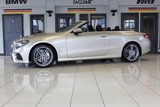 USED 2017 67 MERCEDES-BENZ E-CLASS 2.0 E 220 D AMG LINE PREMIUM PLUS 2d AUTO 192 BHP FINISHED IN STUNNING METALLIC ARAGONITE SILVER, COMPLIMENTED WITH FULL BLACK LEATHER, ELECTRICALLY ADJUSTABLE, MEMORY PROGRAMME, HEATED SEATS + 1 OWNER LOW MILEAGE MASTERPIECE, COMES WITH A  FULL SERVICE HISTORY AND A WONDERFUL SPECIFICATION LIST + COMAND ONLINE WITH FULL WIDESCREEN DIGITAL DASH DISPLAY + REVERSING CAMERA + 19 INCH AMG DIAMOND CUT ALLOY WHEELS + SATELLITE NAVIGATION + APPLE CARPLAY AND ANDROID AUTO + FRONT AND REAR PARKING ASSISTANCE + BLUETOOTH PHONE AND MEDIA CONNECTIVITY
