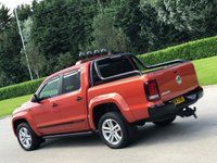 USED 2014 14 VOLKSWAGEN AMAROK 2.0 DC TDI CANYON 4MOTION 180 BHP TWO TONE LEATHER+P,  SENSOR, NO VAT