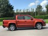 USED 2014 14 VOLKSWAGEN AMAROK 2.0 DC TDI CANYON 4MOTION 180 BHP TWO TONE LEATHER+P,  SENSOR, NO VAT